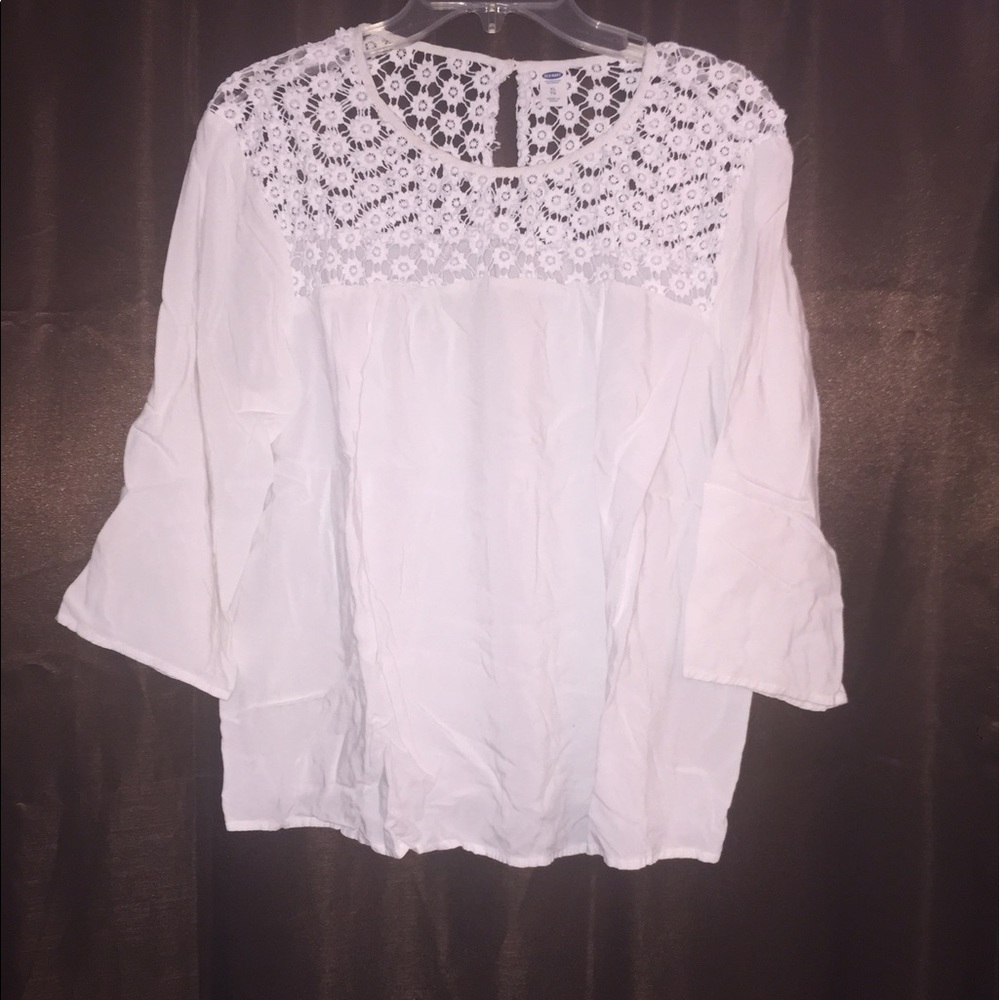 White blouse-Old Navy